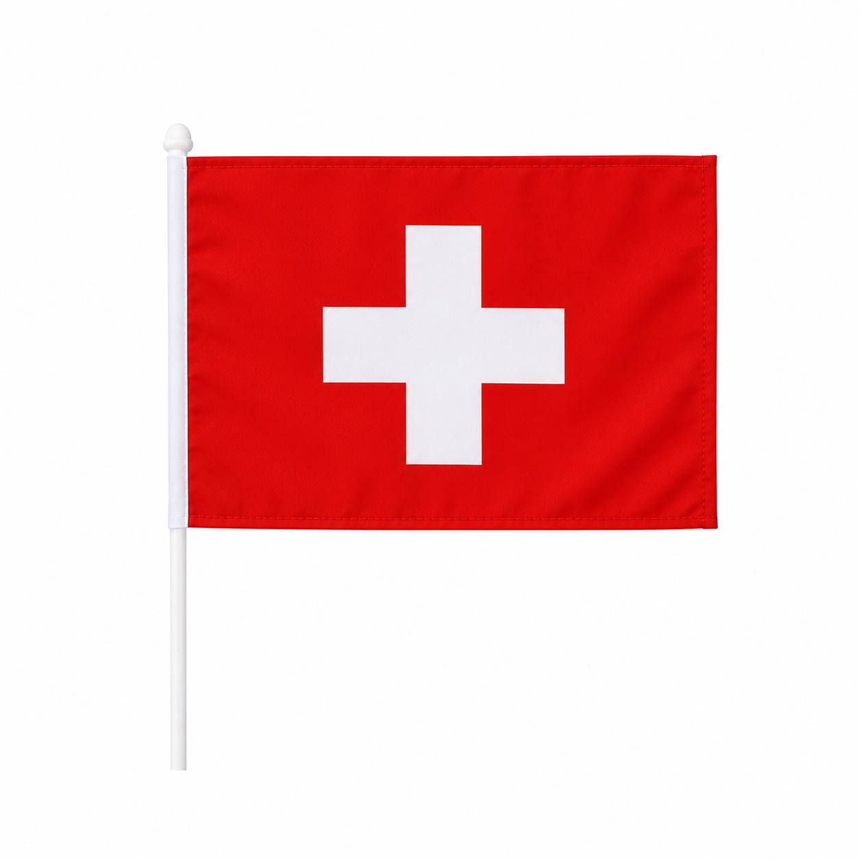 Schweiz Handflagge 14x21cm