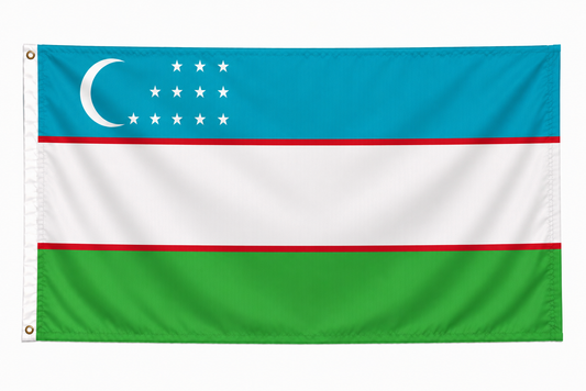 Uzbekistan Flag 90x150 cm