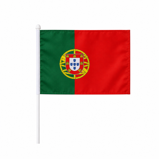 Portugal Hand Flag 14x21cm