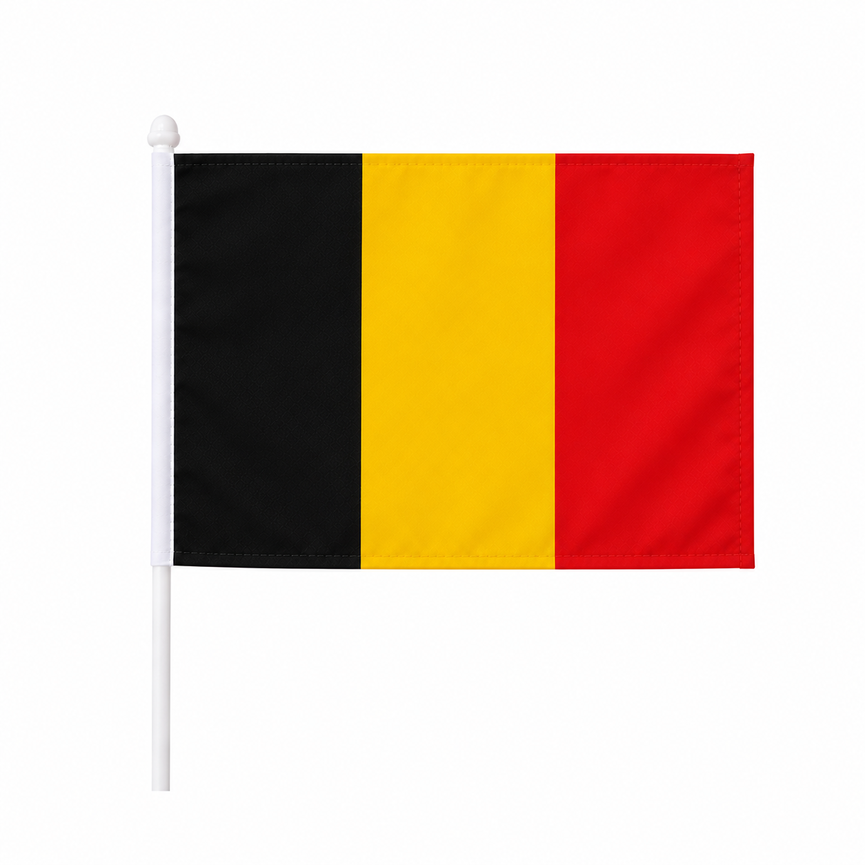 Belgien Handflagge 14x21cm