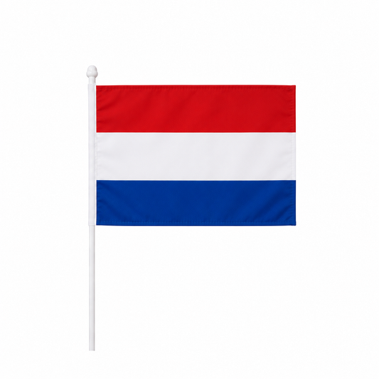 Netherlands Hand Flag 14x21cm