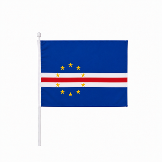 Cape Verde Hand Flag 14x21cm