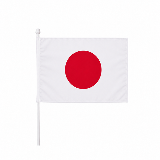 Japan Hand Flag 14x21cm