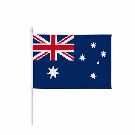 Australia Hand Flag 14x21cm