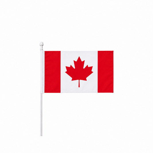 Canada Hand Flag 14x21cm