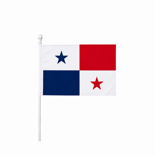 Panama Hand Flag 14x21cm