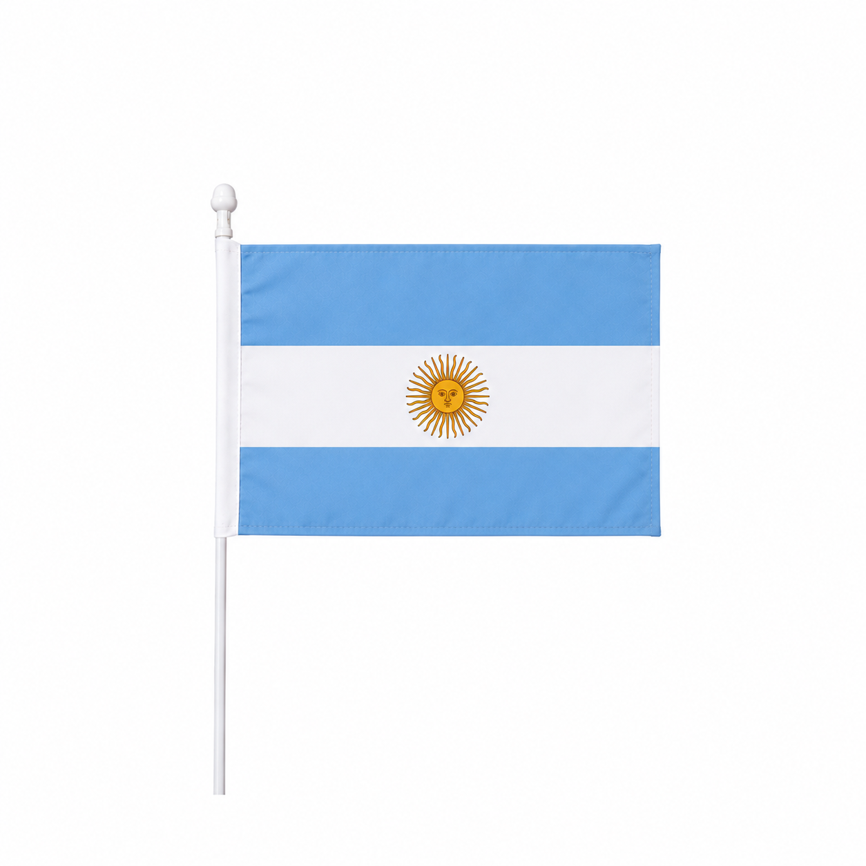 Argentinien Handflagge 14x21cm