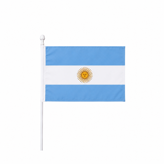 Argentina Hand Flag 14x21cm