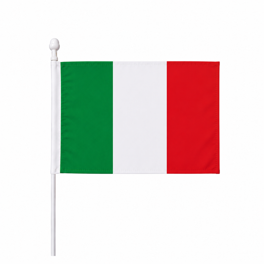 Italy Hand Flag 14x21cm