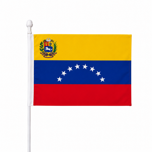 Venezuela Hand Flag 14x21cm